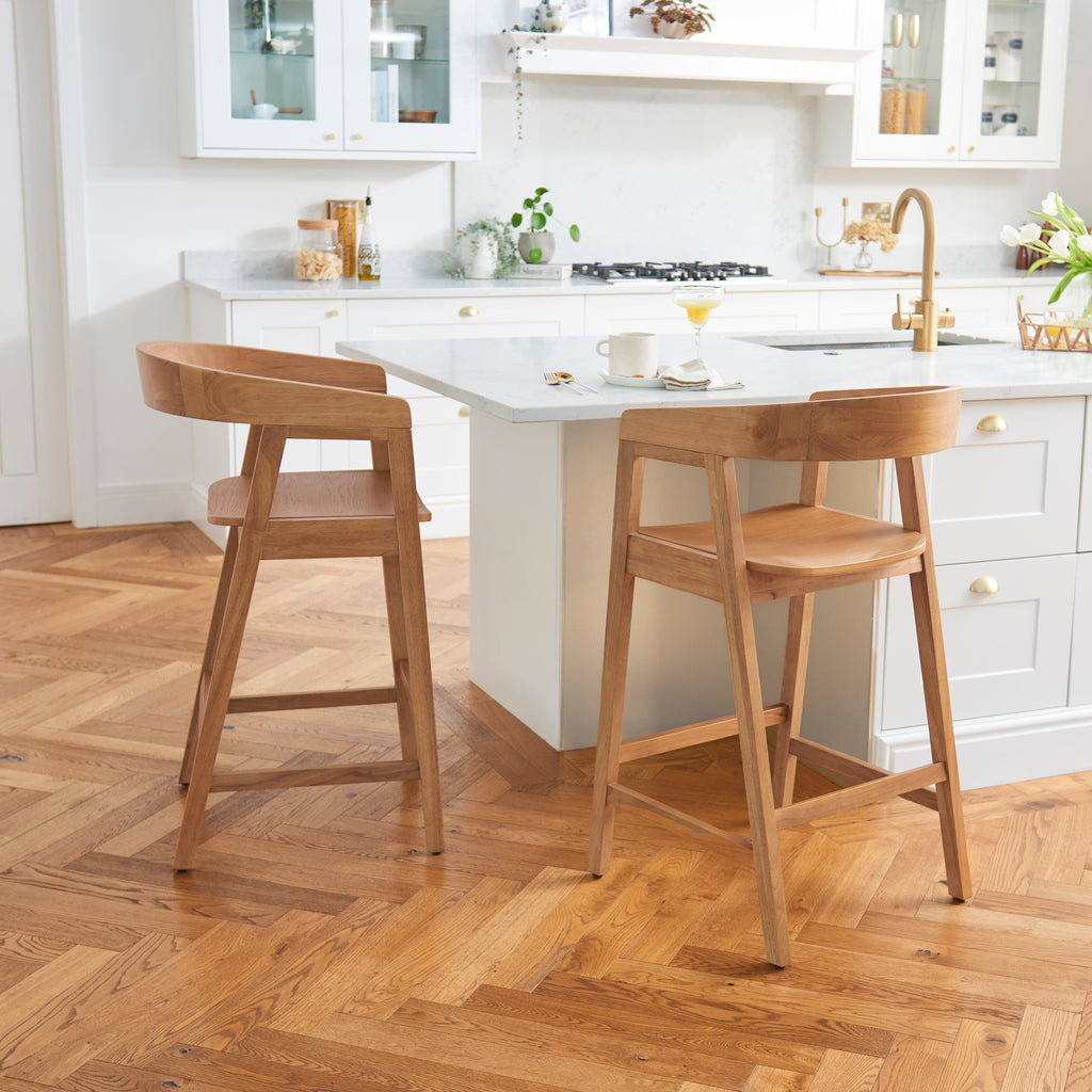 Ella Classic Oak Bar Stool