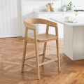 Ella Pale Oak Bar Stool