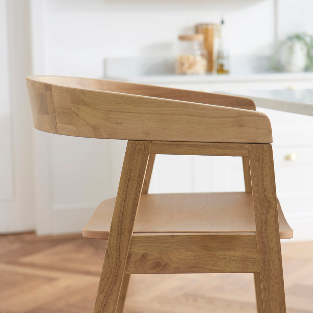Ella Pale Oak Bar Stool