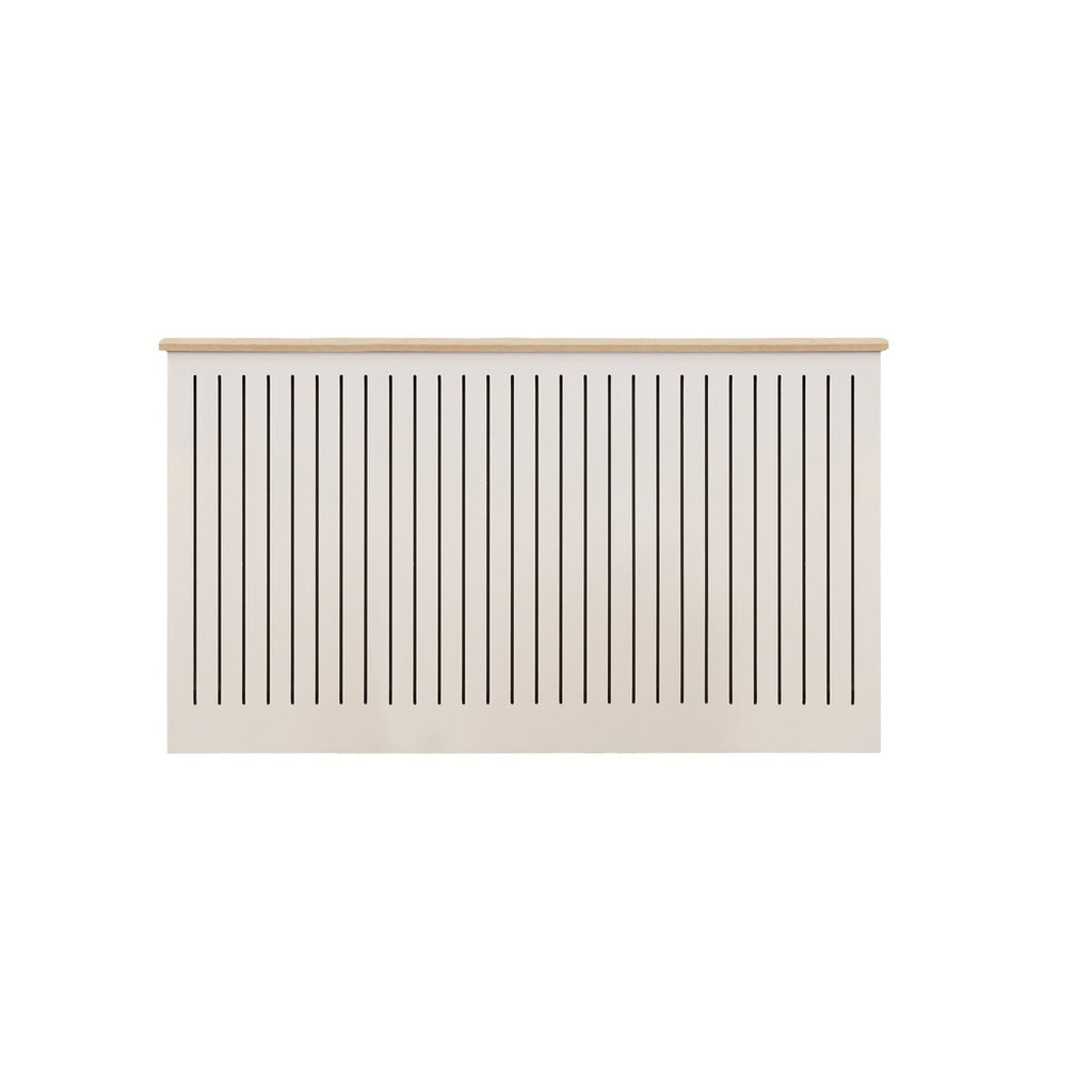 Outlet - Elspeth Large Radiator Cover - Whitewash Oak