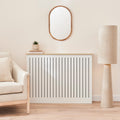 Elspeth Medium Radiator Cover - Whitewash Oak