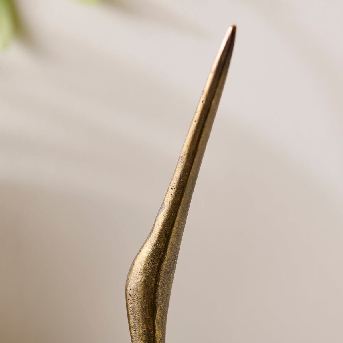 Elstead Metal Crane Ornaments - Set of 2 - Gold