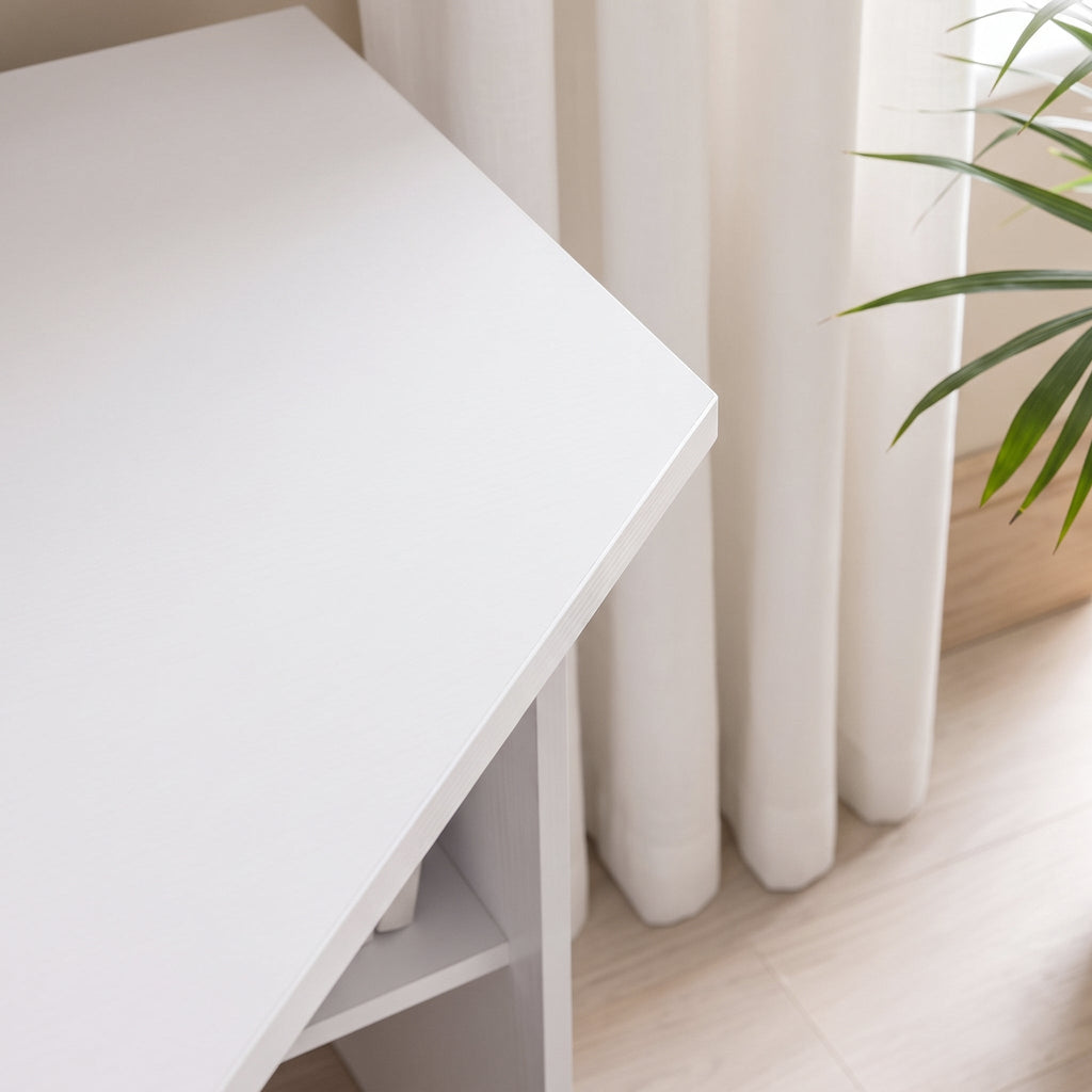 Essie Corner Desk - White