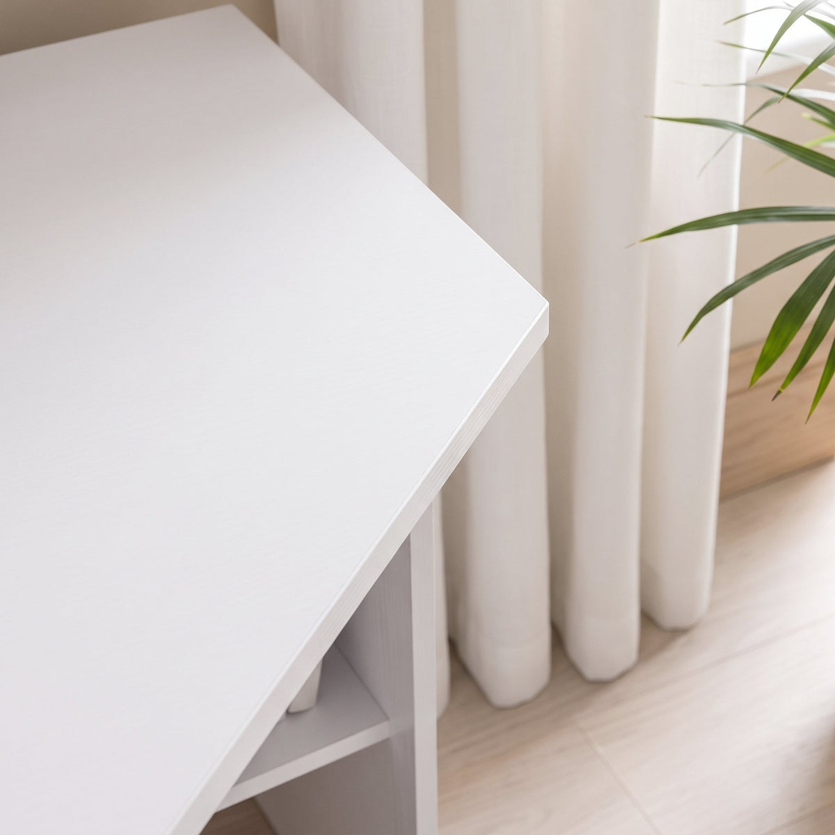 Essie Corner Desk - White