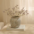 Evora 17cm Ceramic Vase - Sea Blue