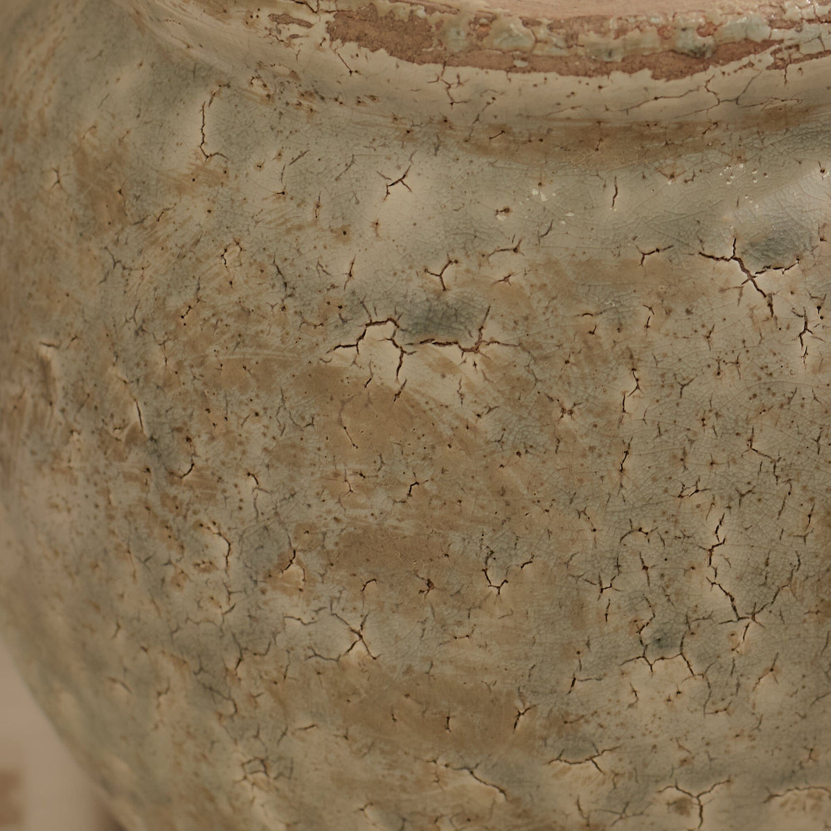 Evora 17cm Ceramic Vase - Sea Blue