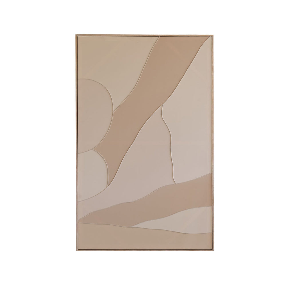 Fray 110x70cm Patchwork Wall Art - II