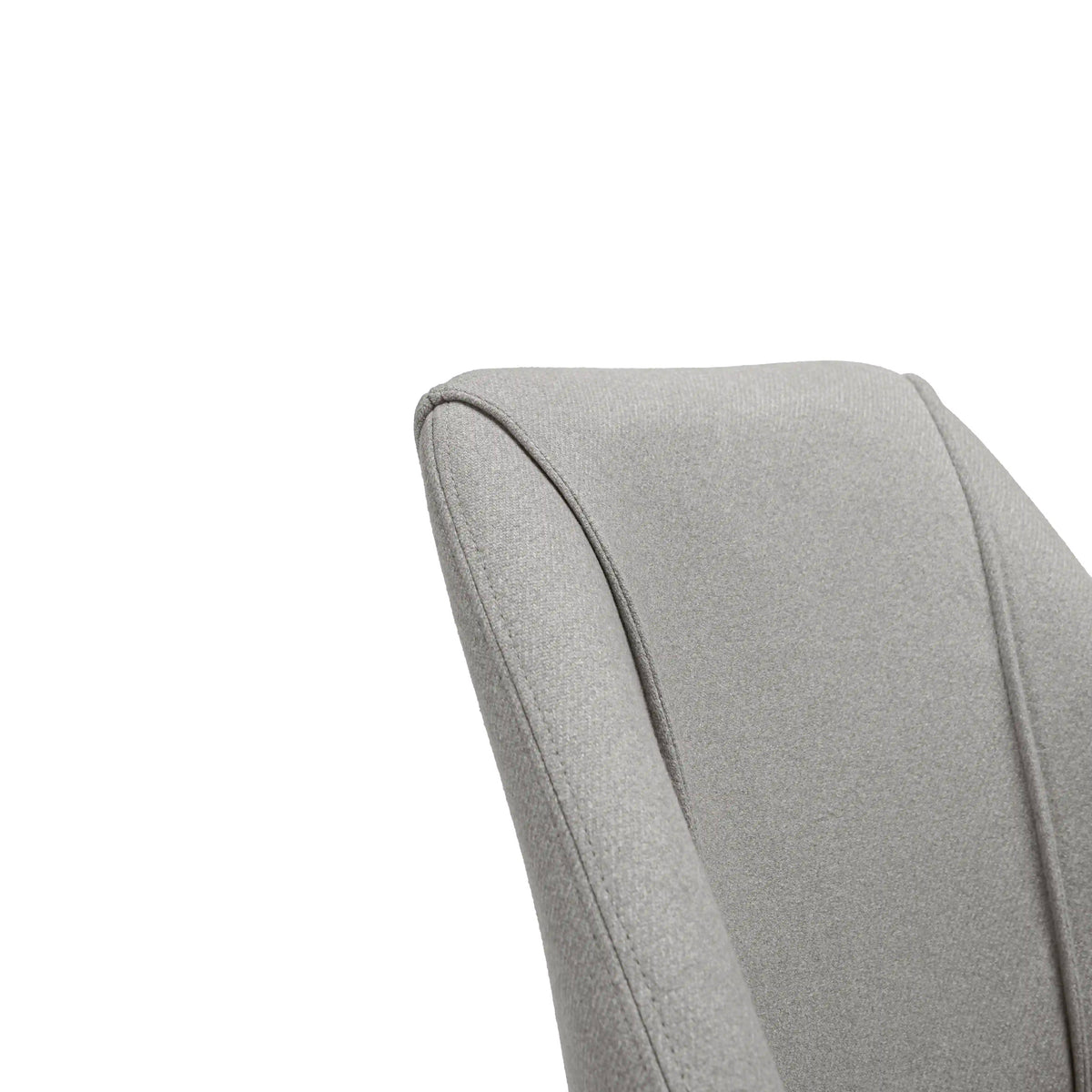 OUTLET - Freya Fossil Dining Chairs - Set of 2 - Black Oak Legs