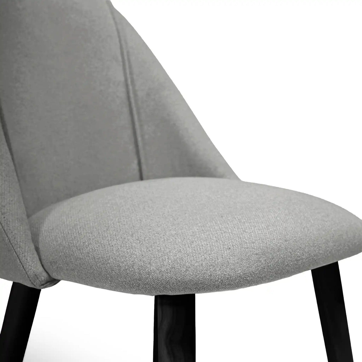 OUTLET - Freya Fossil Dining Chairs - Set of 2 - Black Oak Legs