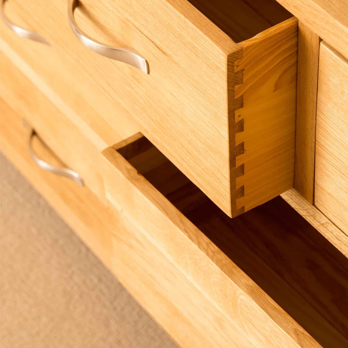 Newlyn Oak 3 over 4 Drawer Chest