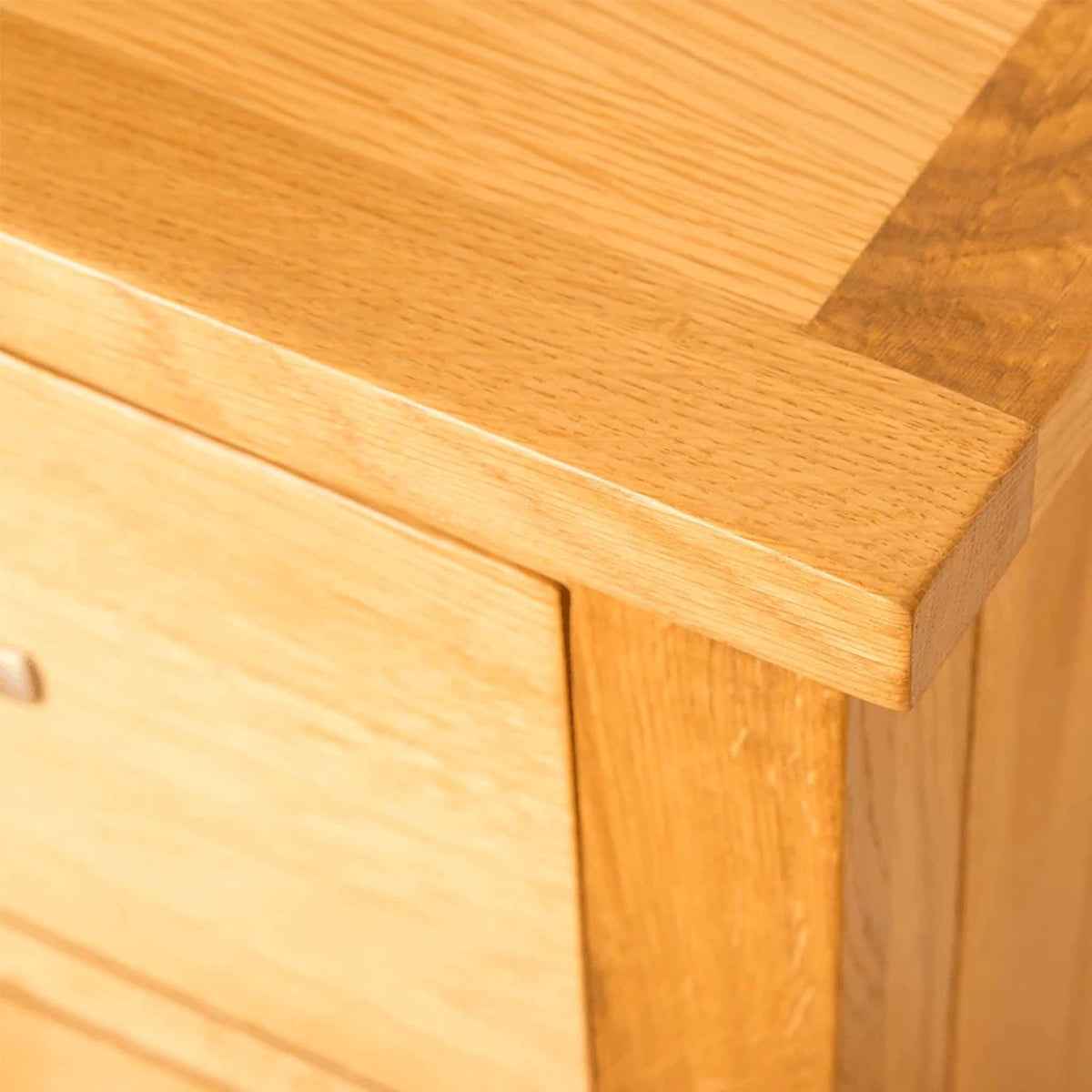 Newlyn Oak 3 over 4 Drawer Chest