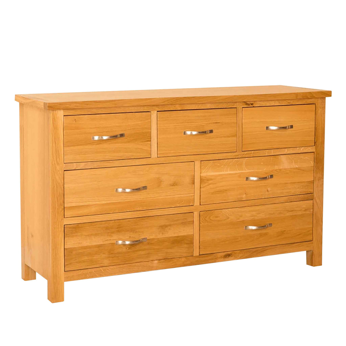 Newlyn Oak 3 over 4 Drawer Chest