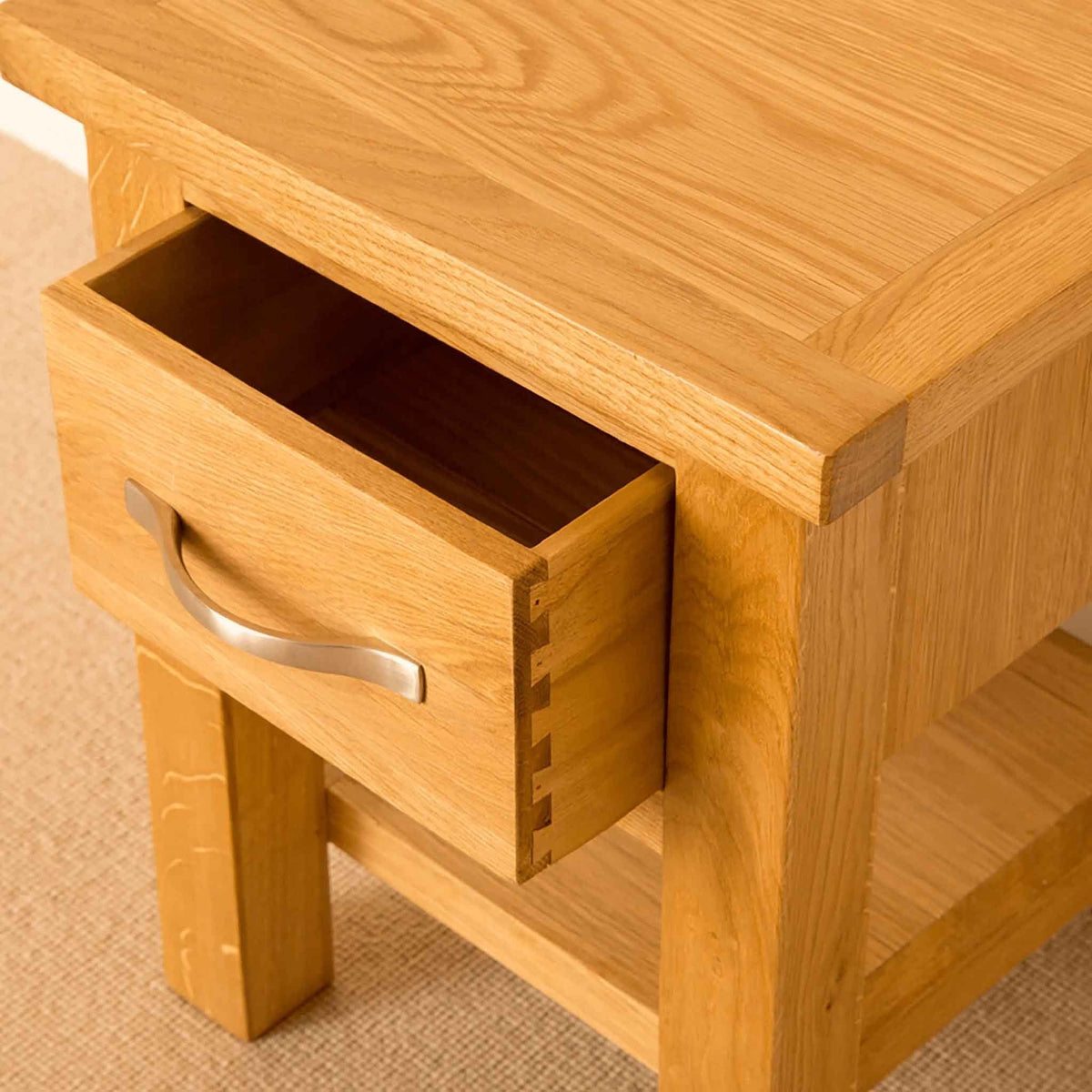Newlyn Oak Lamp Table