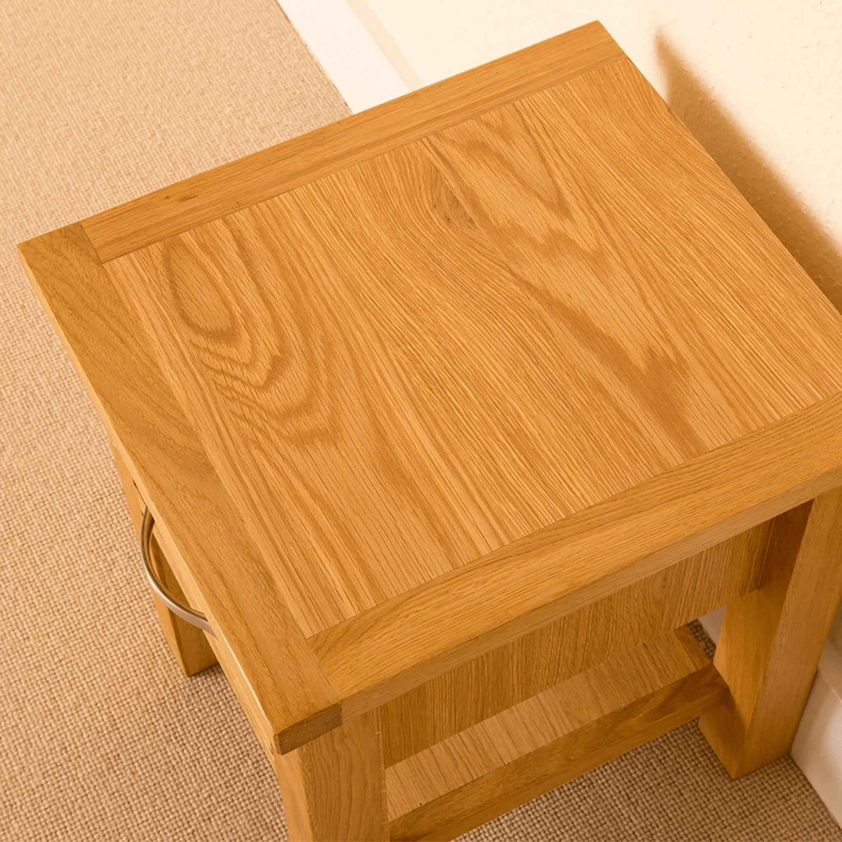 Newlyn Oak Lamp Table