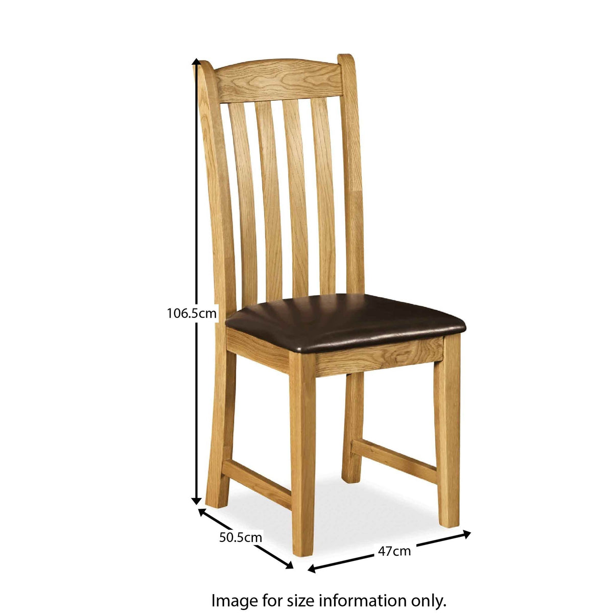 Zelah Oak Dining Chair