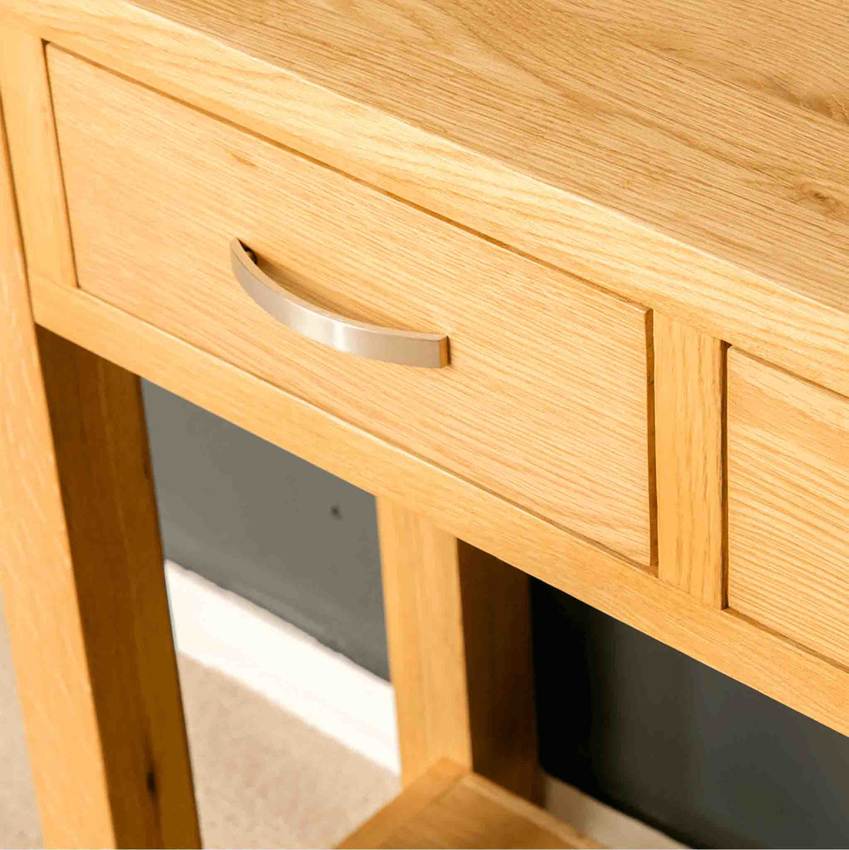 London Oak Console Table