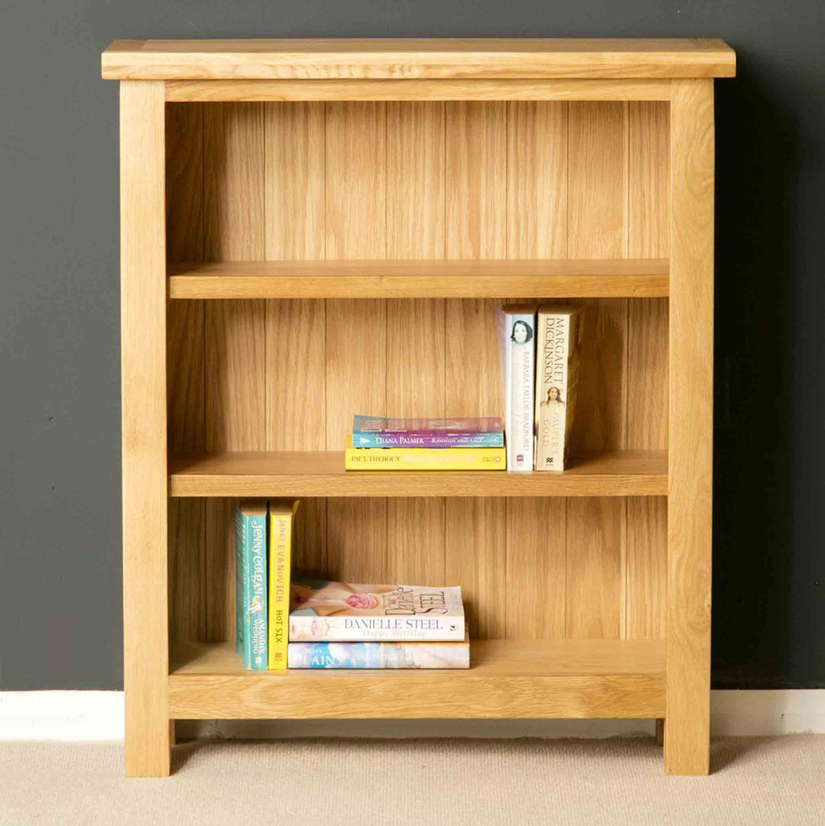 London Oak Small Bookcase