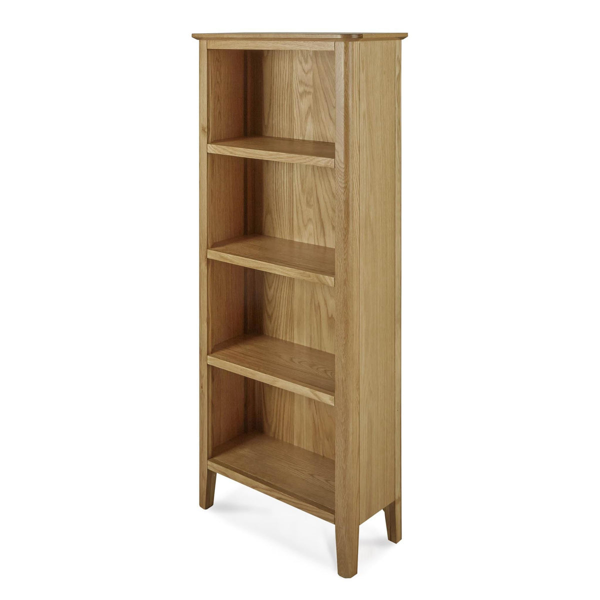Alba Oak Slim Bookcase