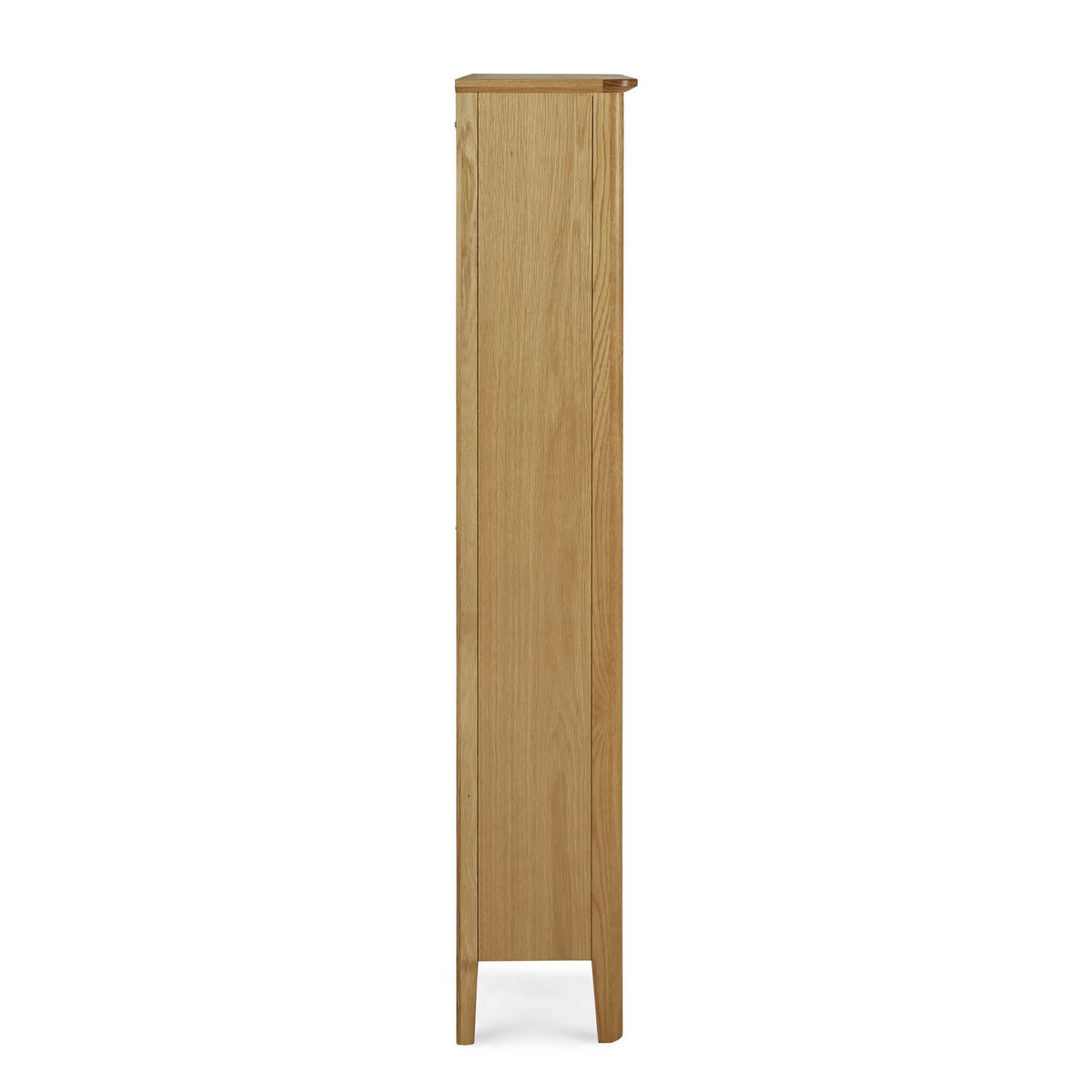Alba Oak Slim Bookcase