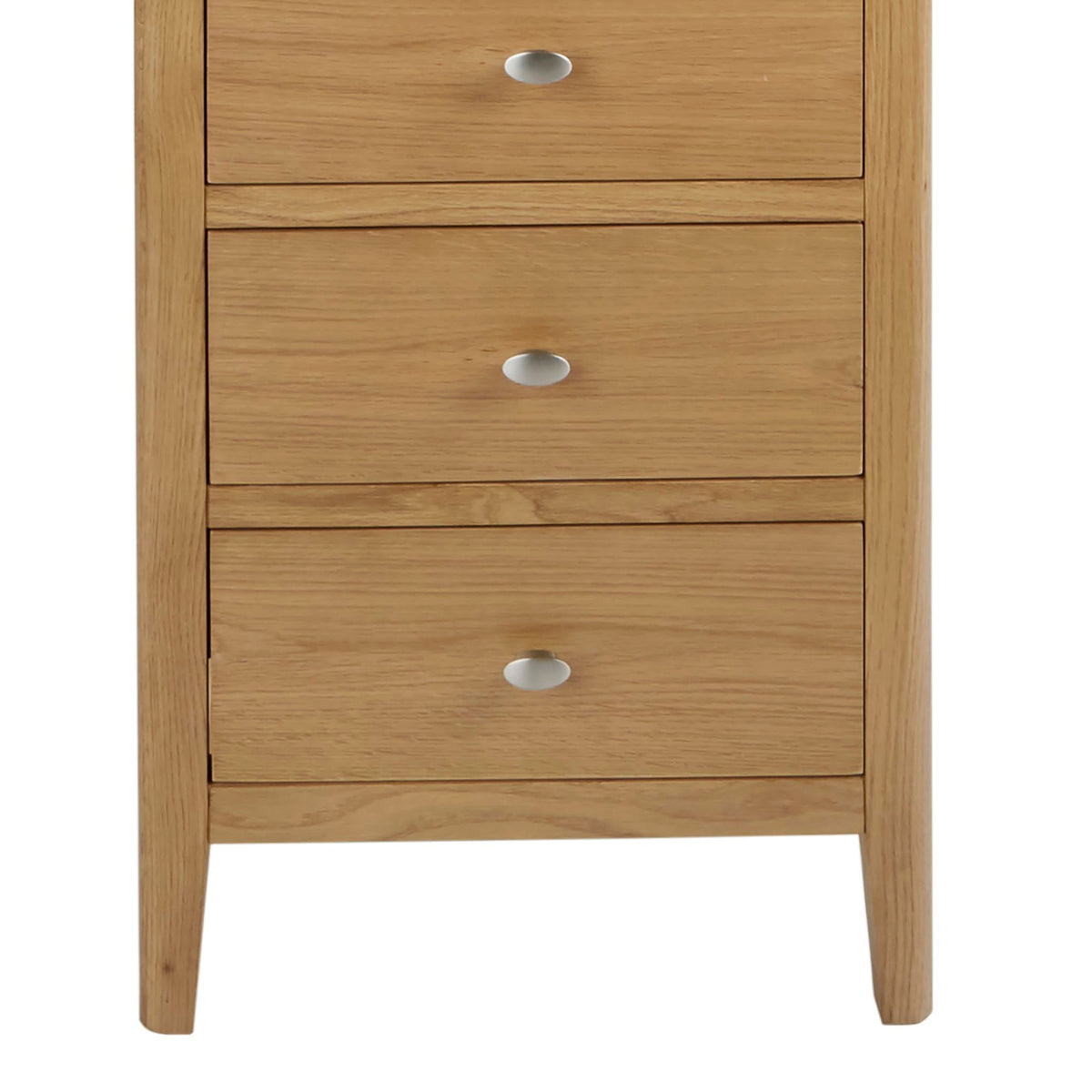 Alba Oak 5 Drawer Tallboy