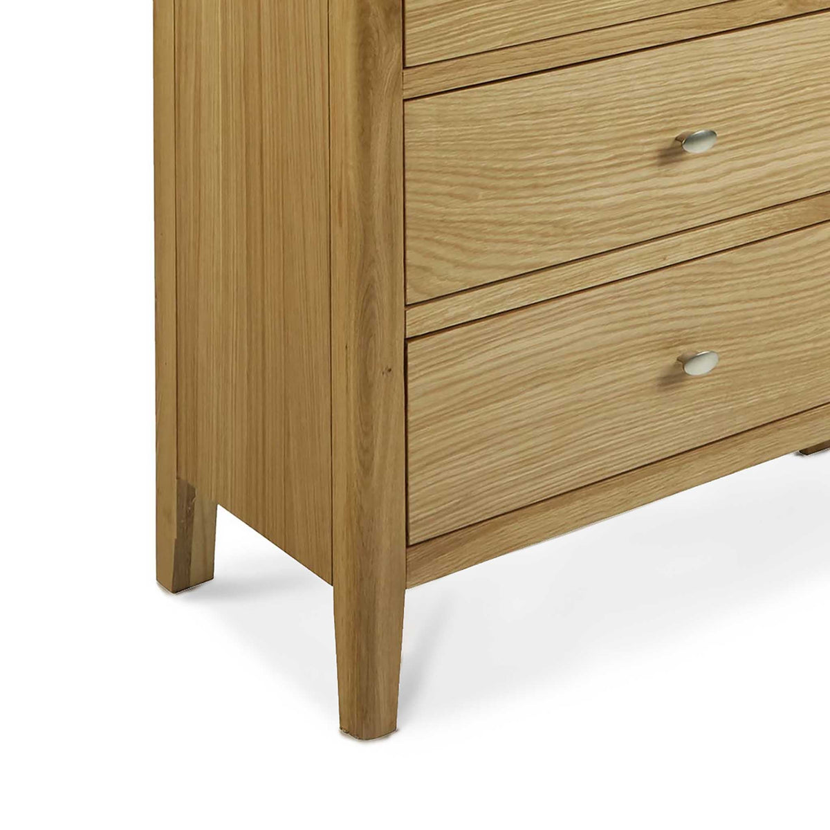 Alba Oak 6 Drawer Chest