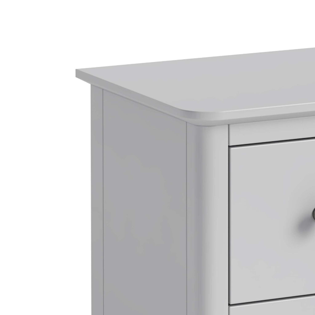 Elgin Grey Narrow Bedside Table