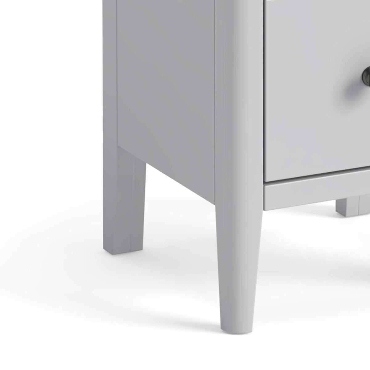 Elgin Grey Narrow Bedside Table