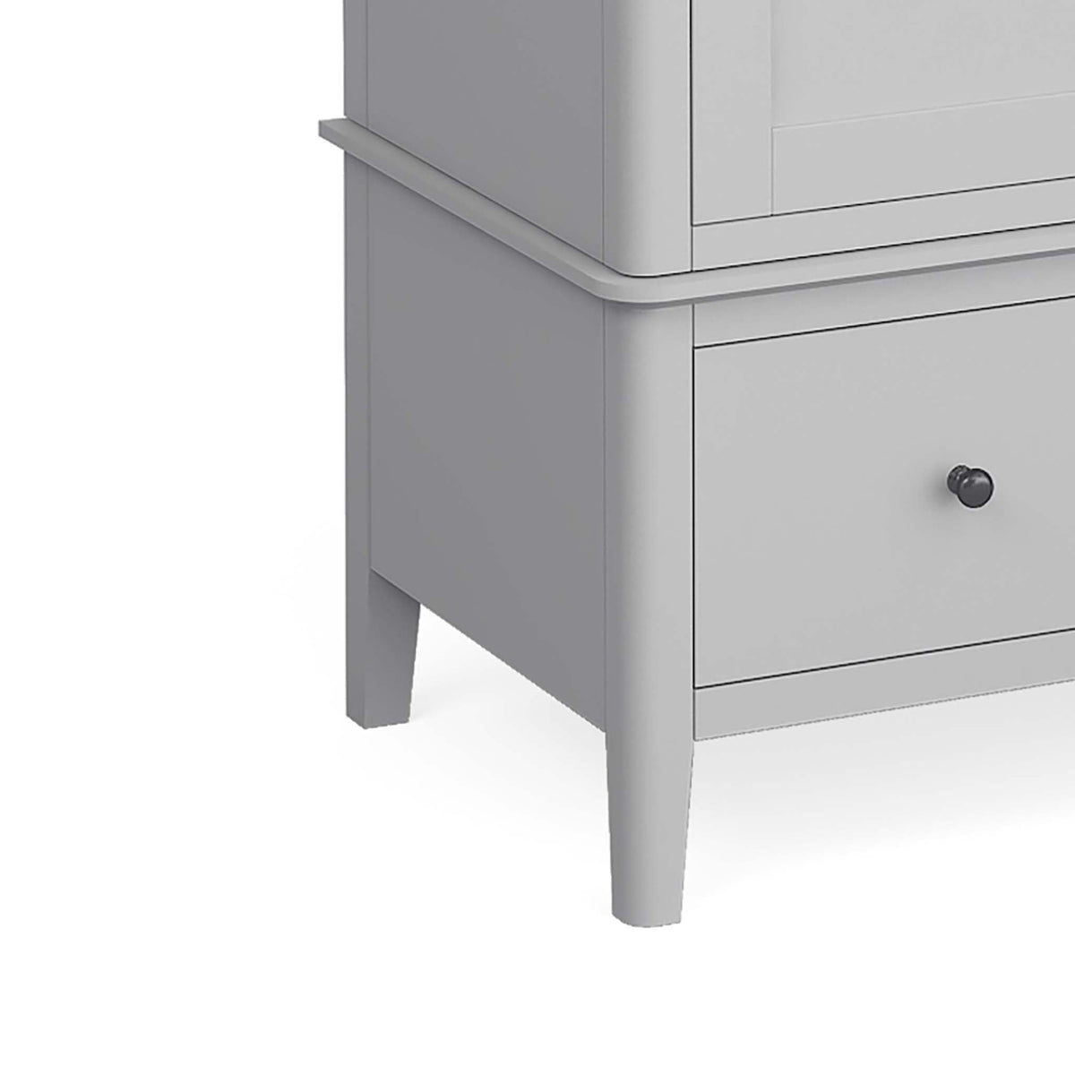 Elgin Grey Double Wardrobe
