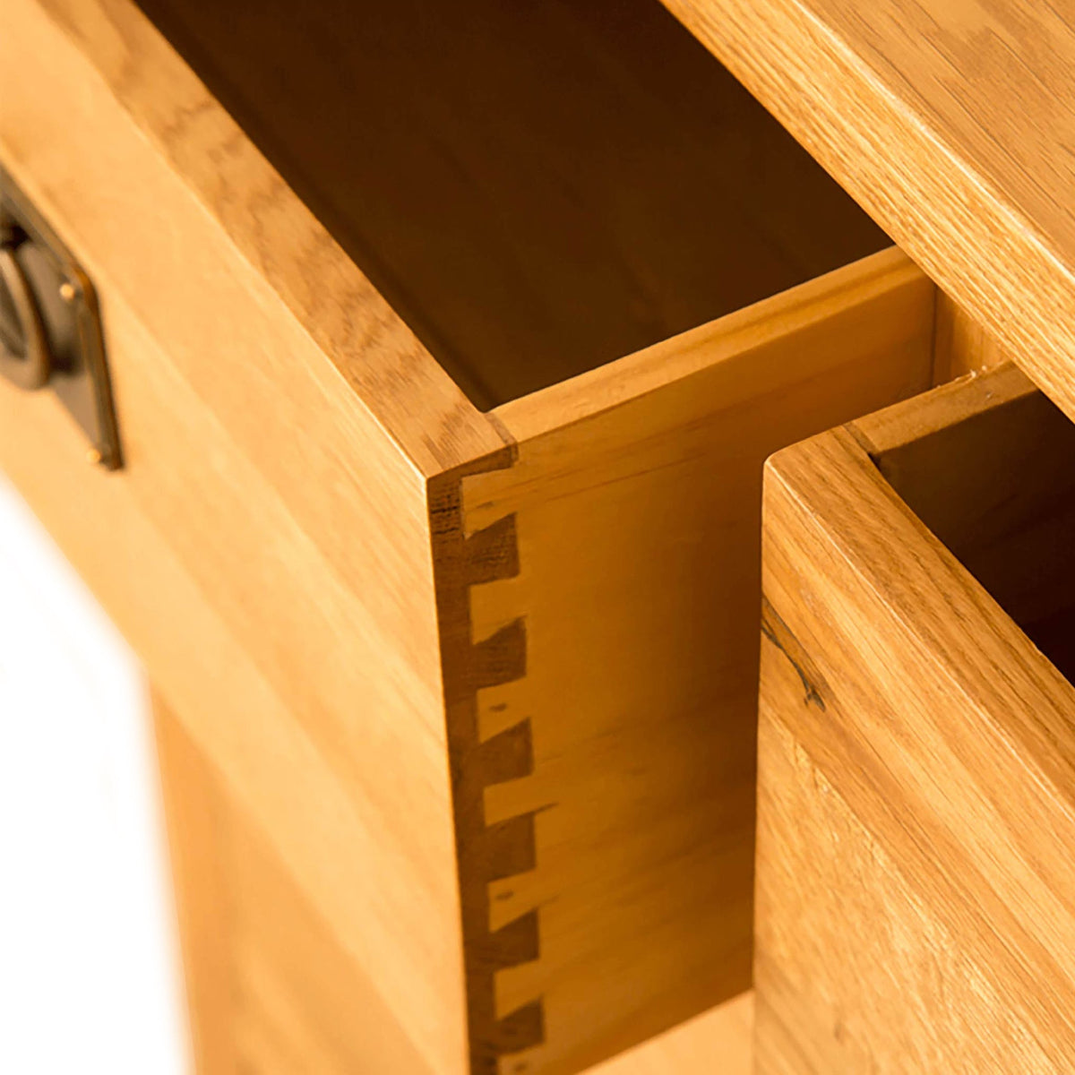 Lanner Oak 2 over 3 Drawer Chest