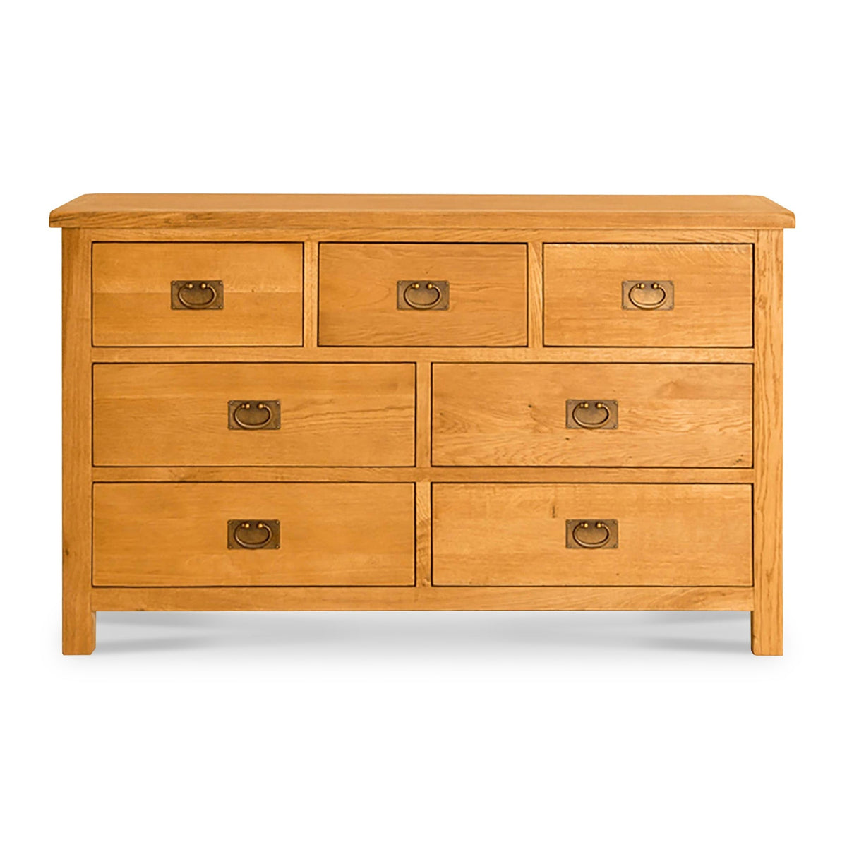 Lanner Oak 3 over 4 Drawer Chest