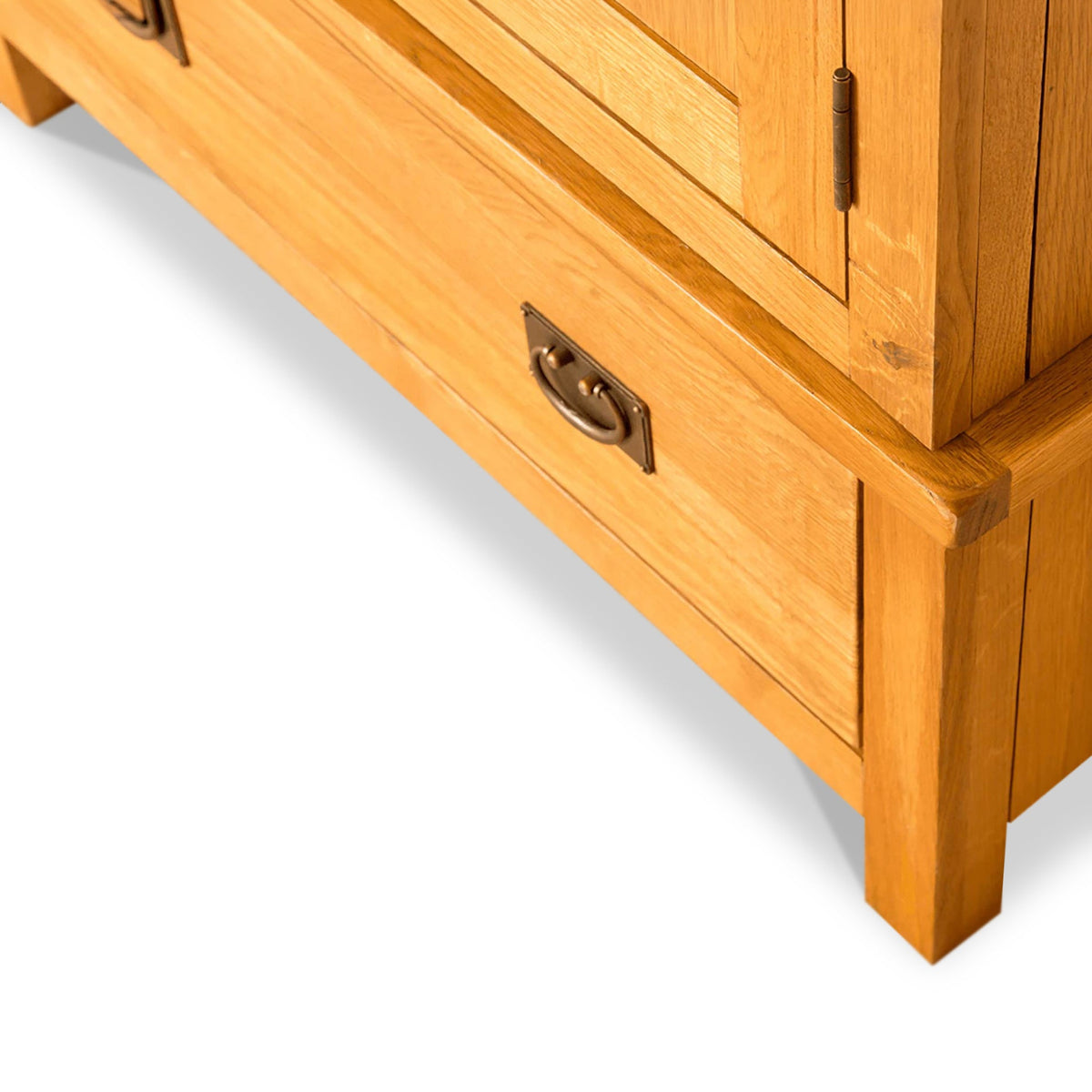 Lanner Oak Double Wardrobe & Drawer