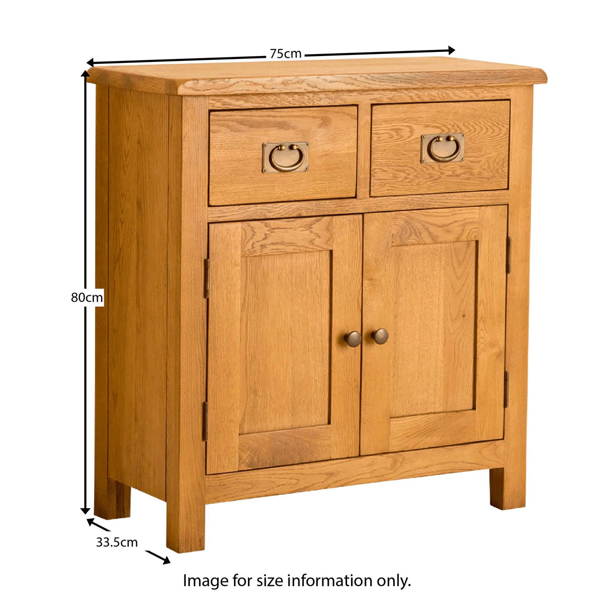 Lanner Oak Mini Sideboard