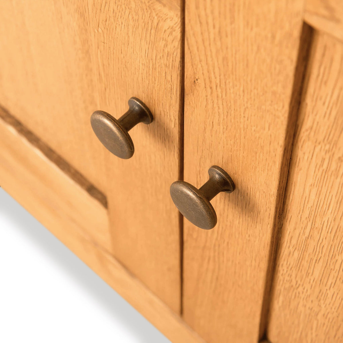 Lanner Oak Corner Cupboard