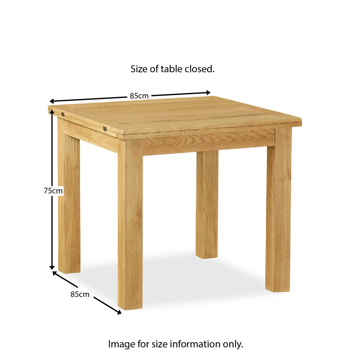 Lanner Oak Square Extending Table