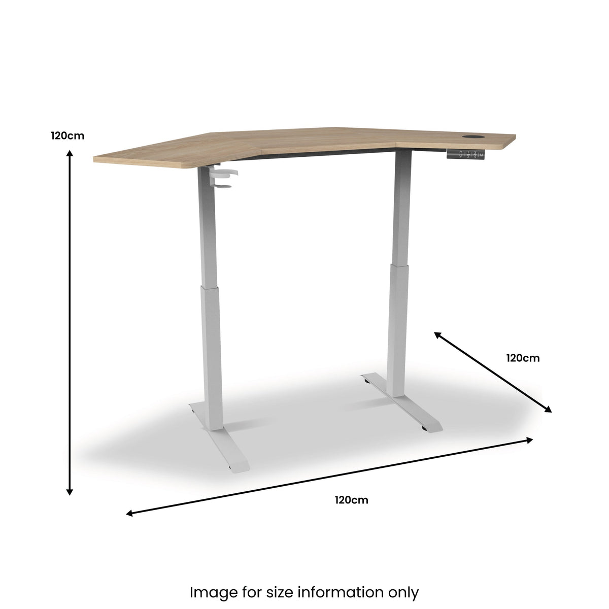 Koble Gino Smart Electric Height Adjustable Corner Desk