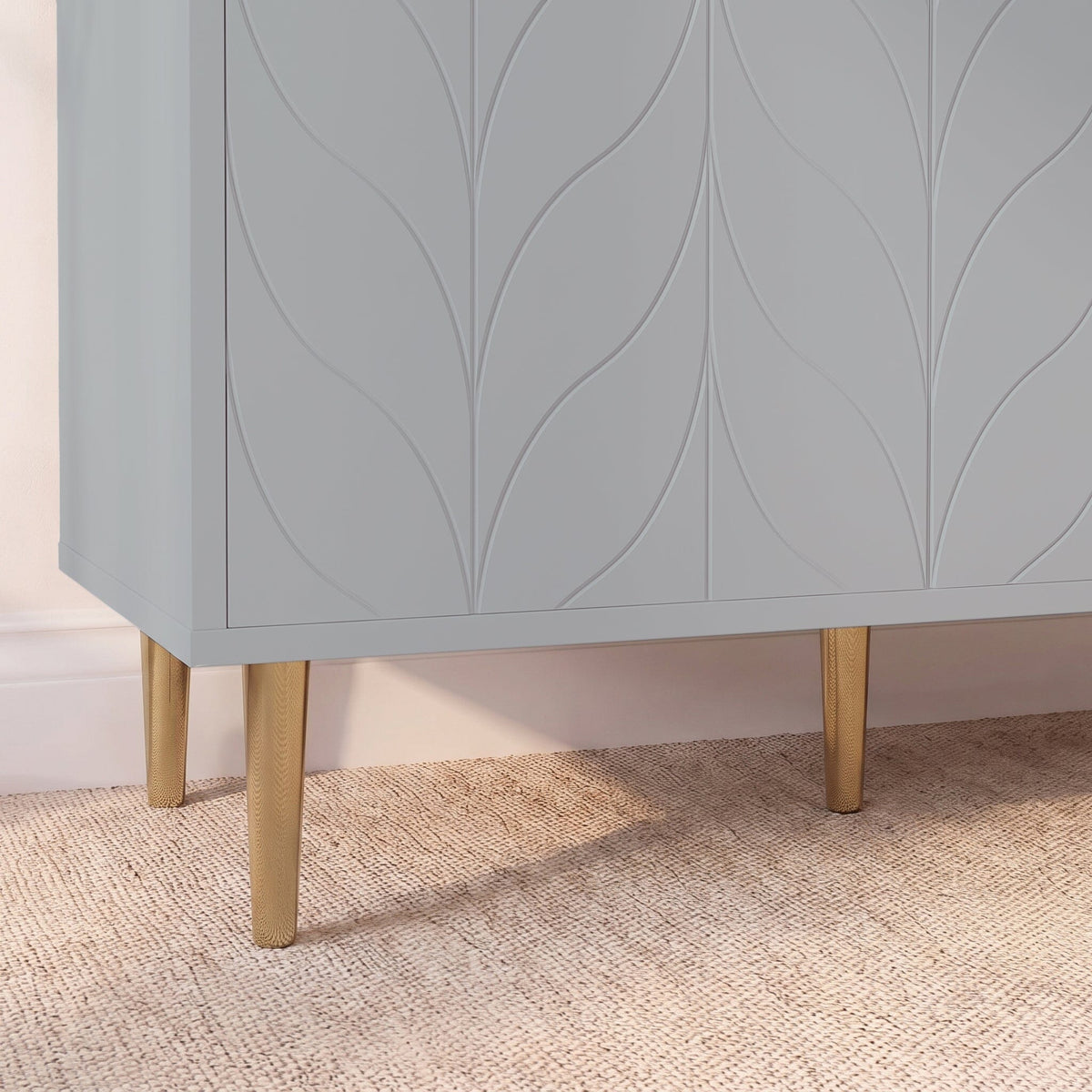 Gloria 3 Door Large Sideboard - Mist Grey