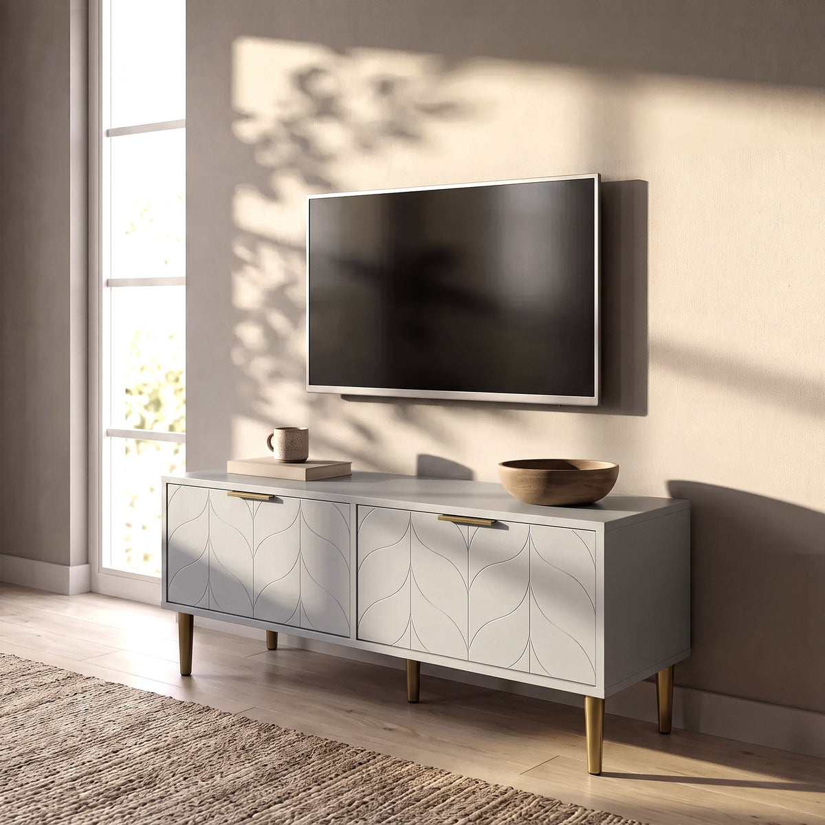 Gloria Grey TV Unit