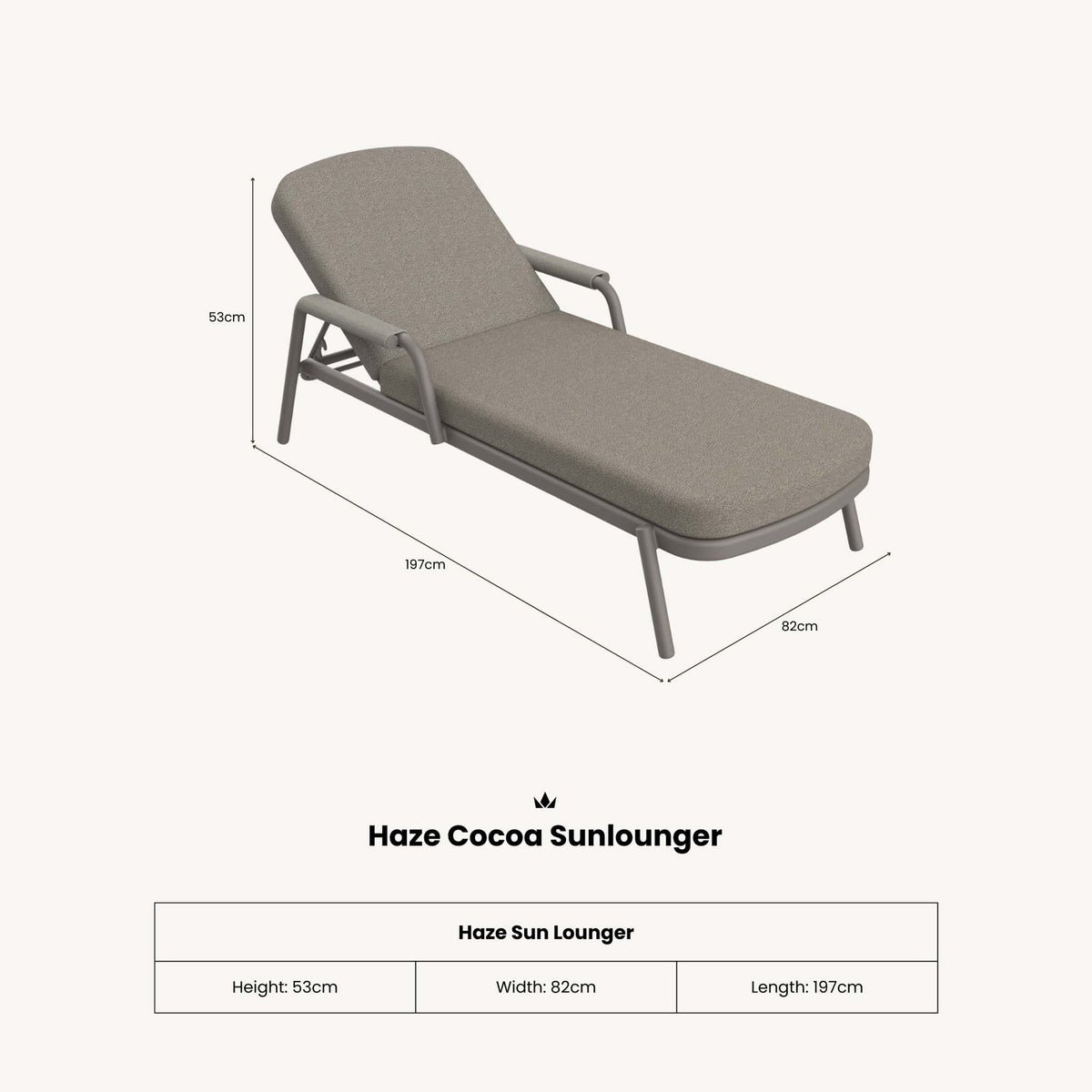 Haze Sunlounger