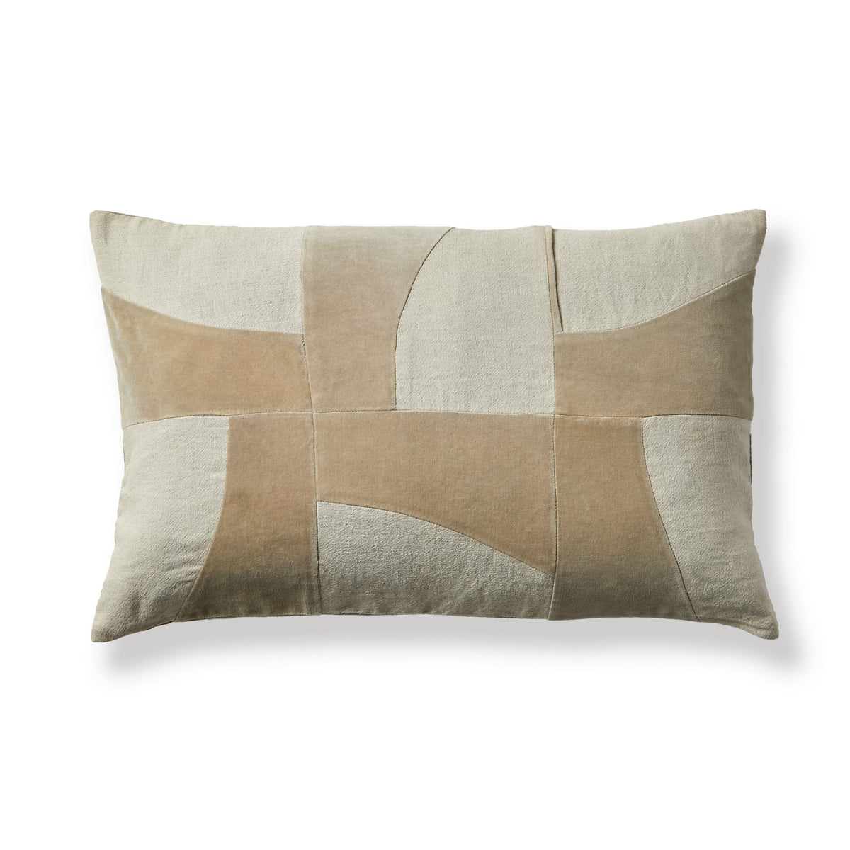Holbeck 35x55cm Abstract Cushion Cover - Clay