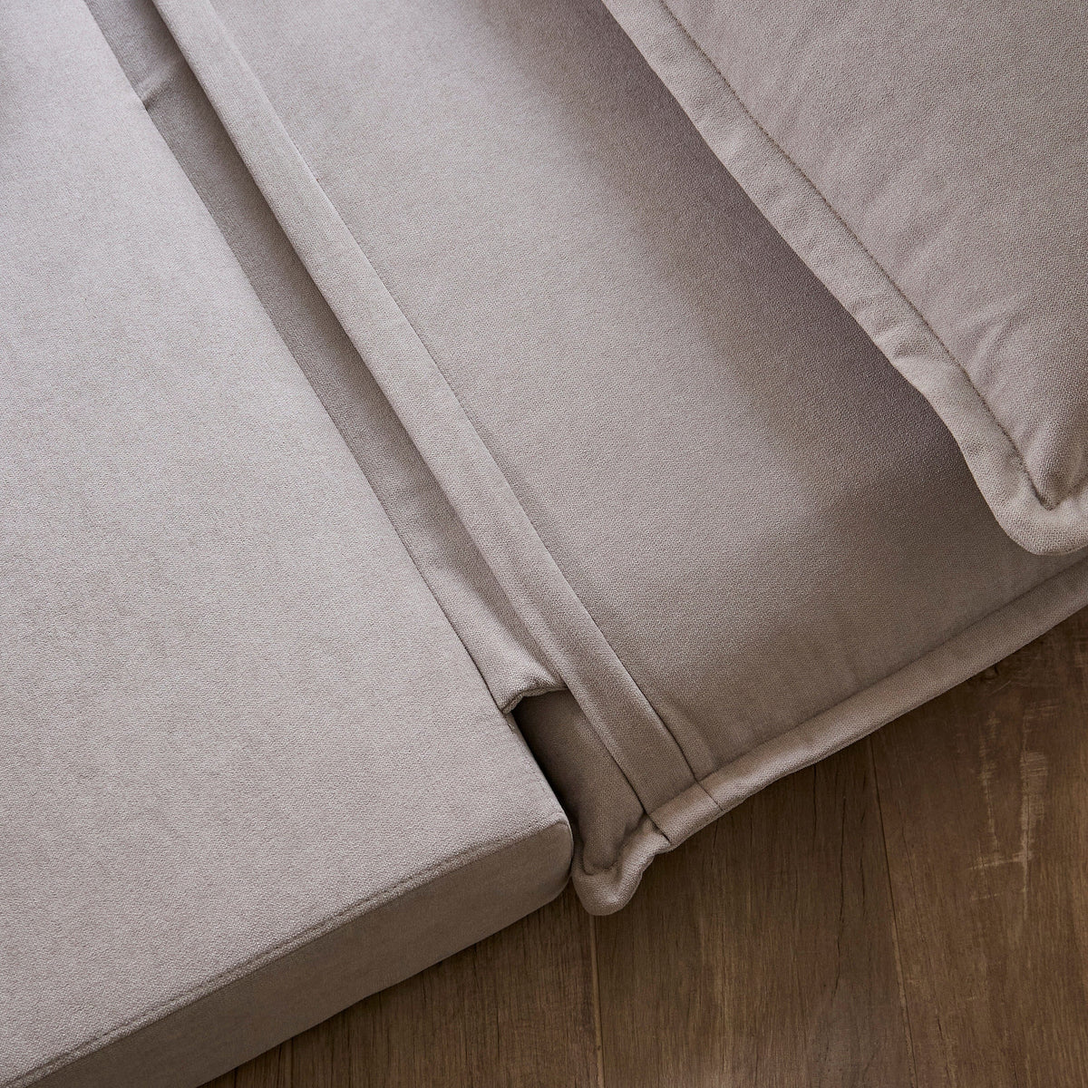 Harlow Single Sofa Bed - Soft Beige