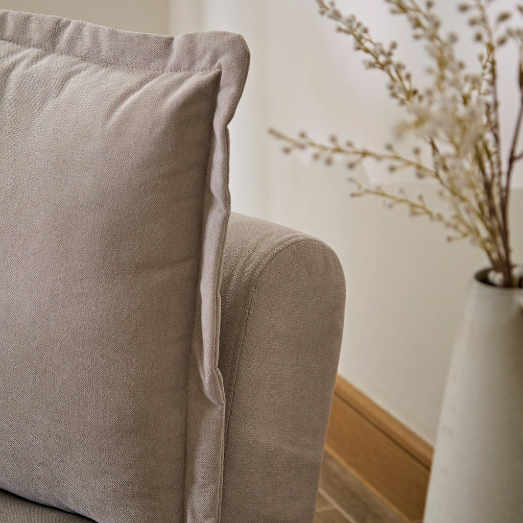 Harlow Single Sofa Bed - Soft Beige