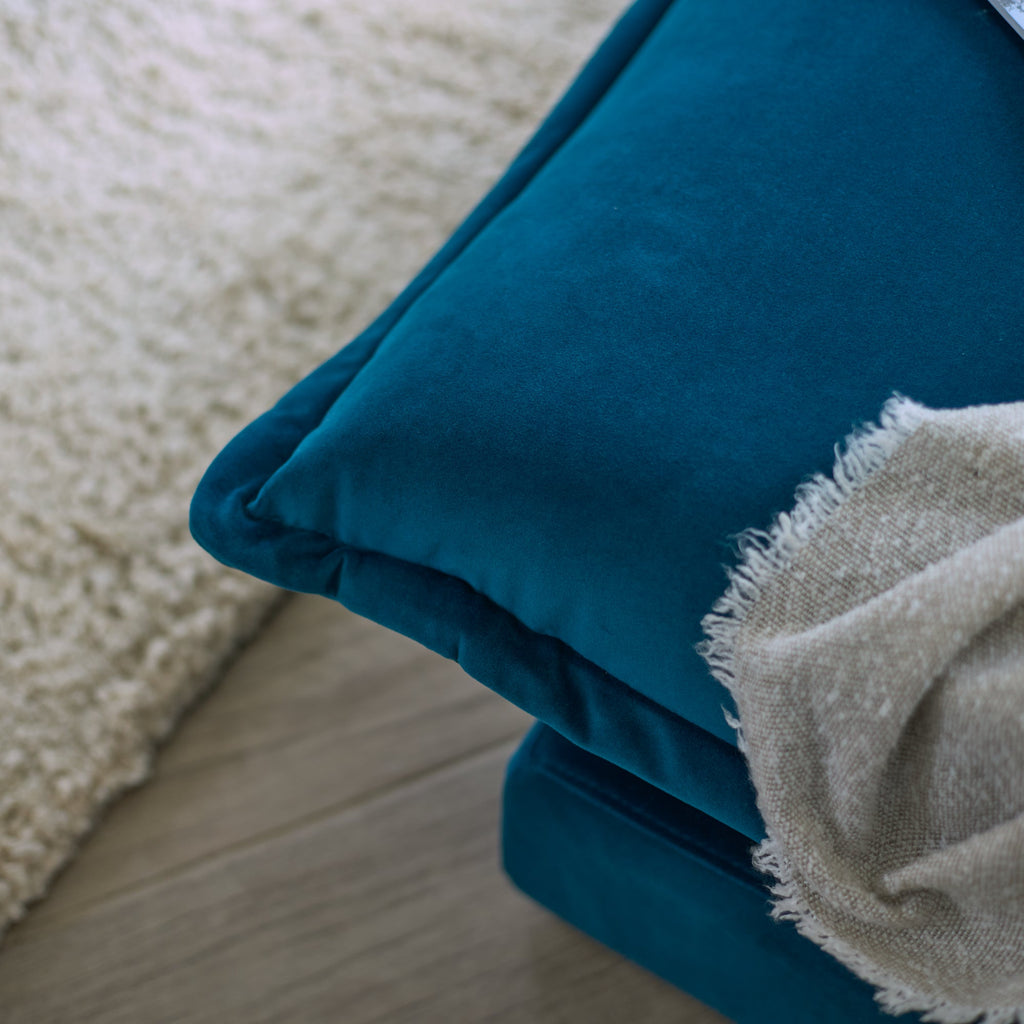 Harlow Double Sofa Bed - Soft Teal