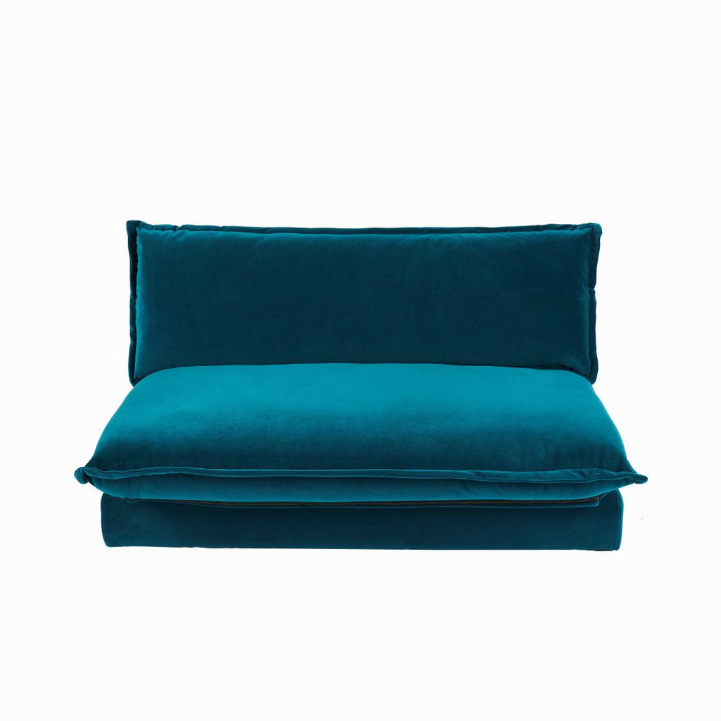 Harlow Double Sofa Bed - Soft Teal