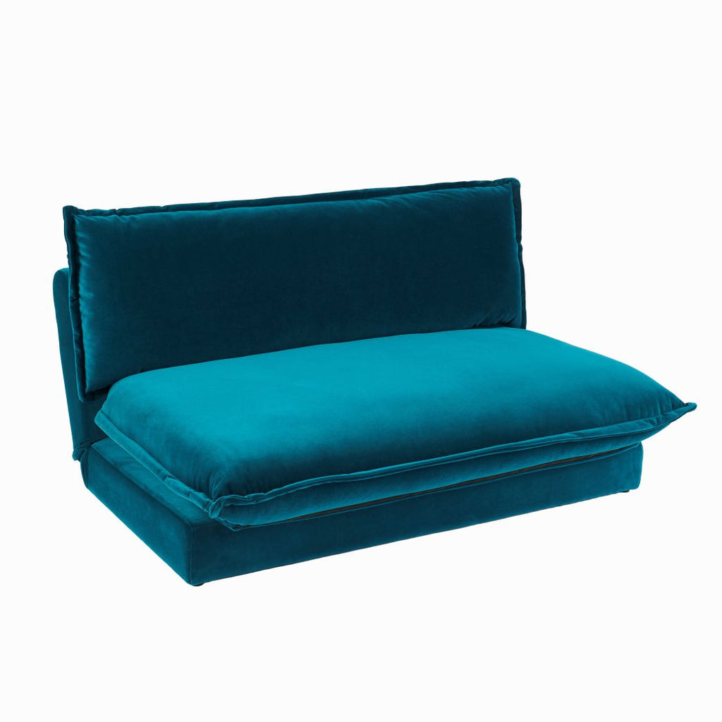 Harlow Double Sofa Bed - Soft Teal