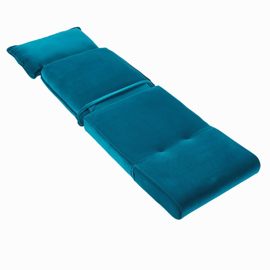 Harlow Single Sofa Bed - Soft Teal