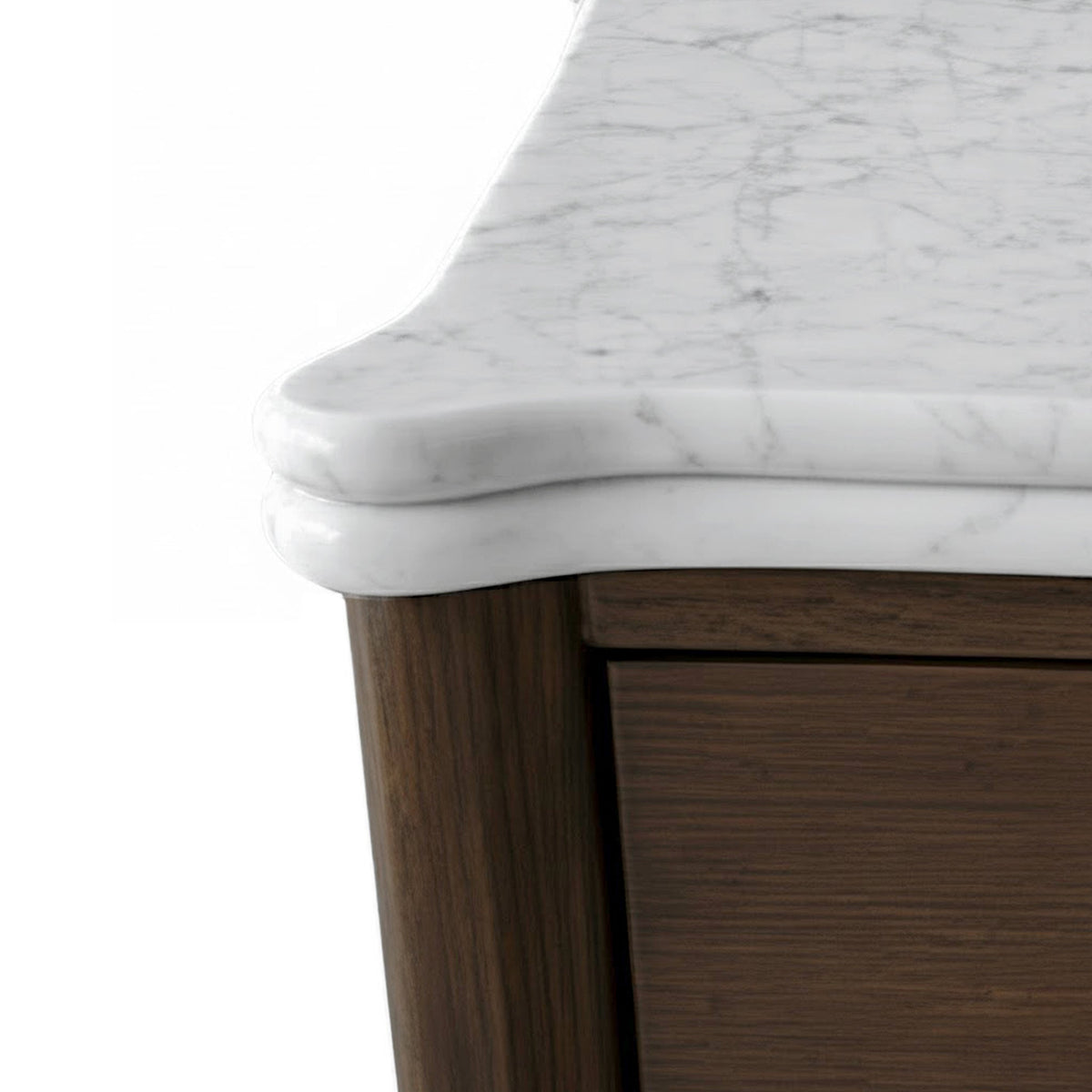 Hawthorne Dark Oak & Marble 150cm Wide TV Unit