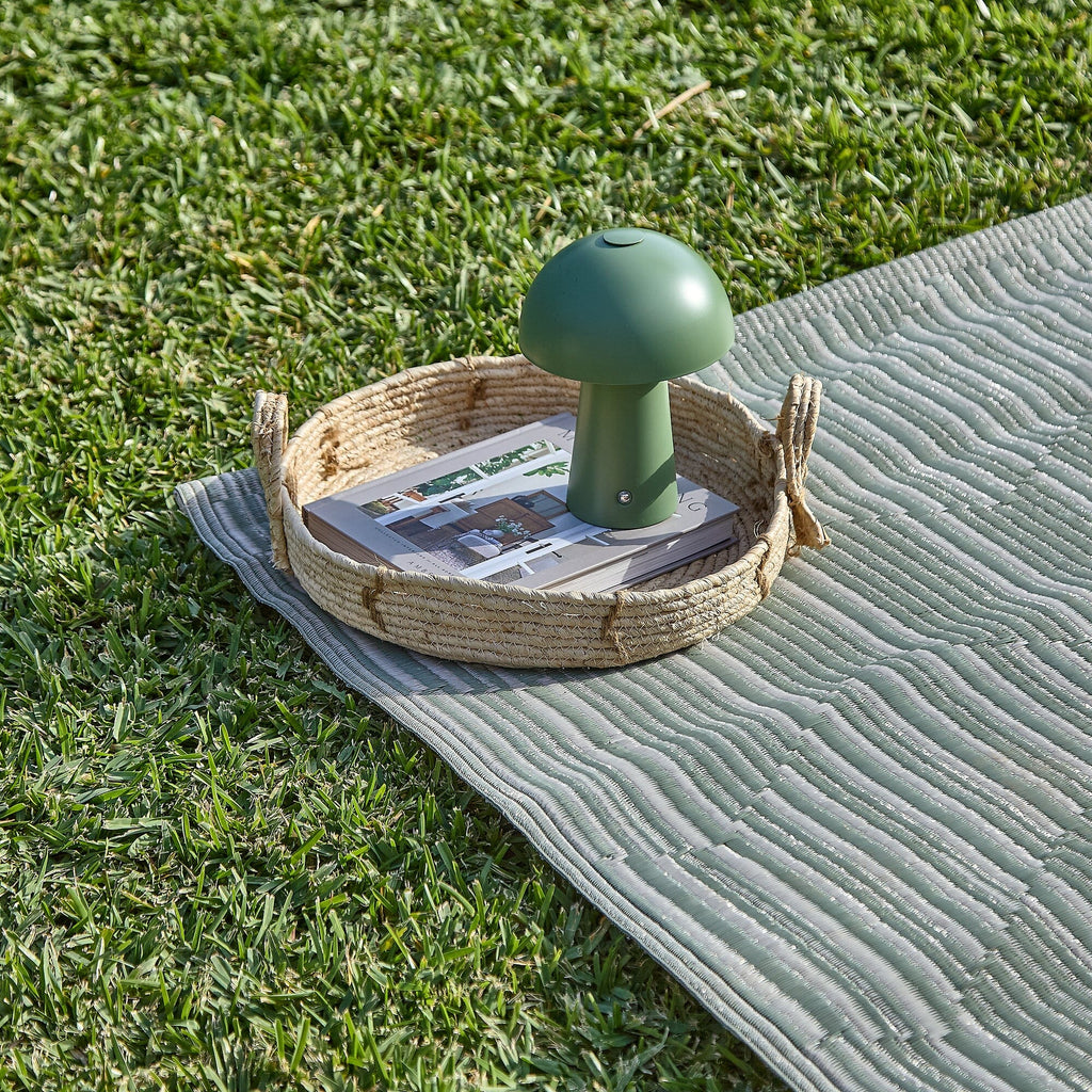 Hemsby 160 x 230cm Garden Rug - Olive