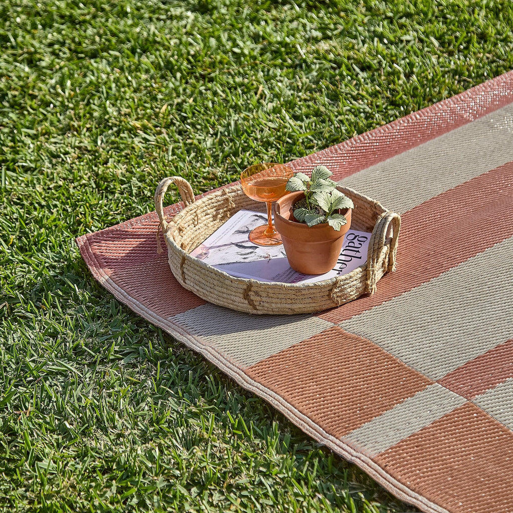 Hemsby 200x290cm Garden Rug - Paprika
