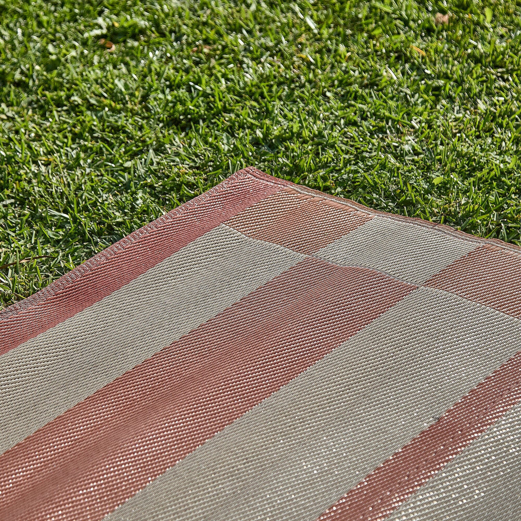 Hemsby 200x290cm Garden Rug - Paprika