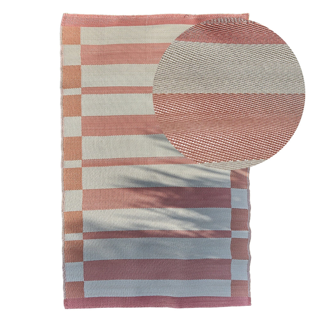 Hemsby 200x290cm Garden Rug - Paprika
